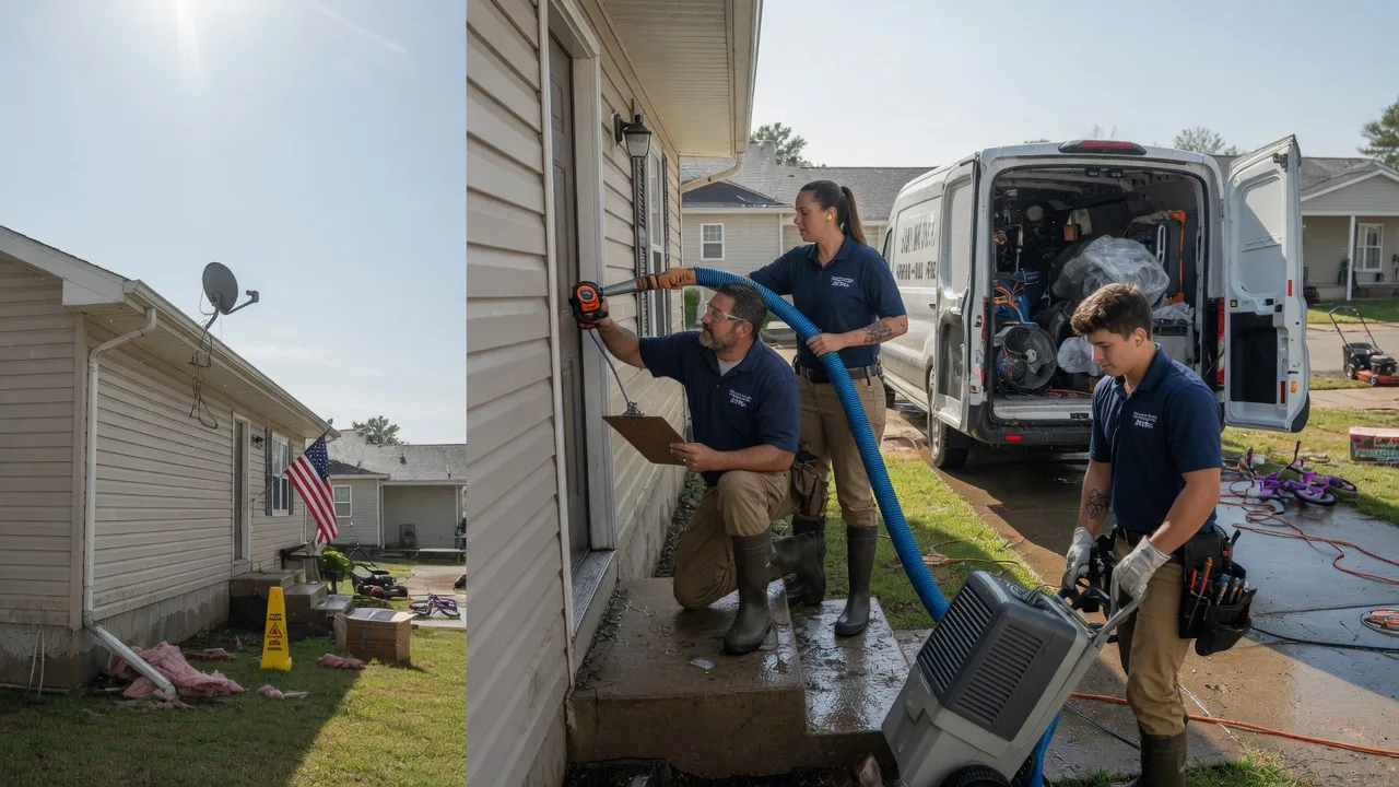Ceiling Water Damage Restoration in Jordan, MN near me